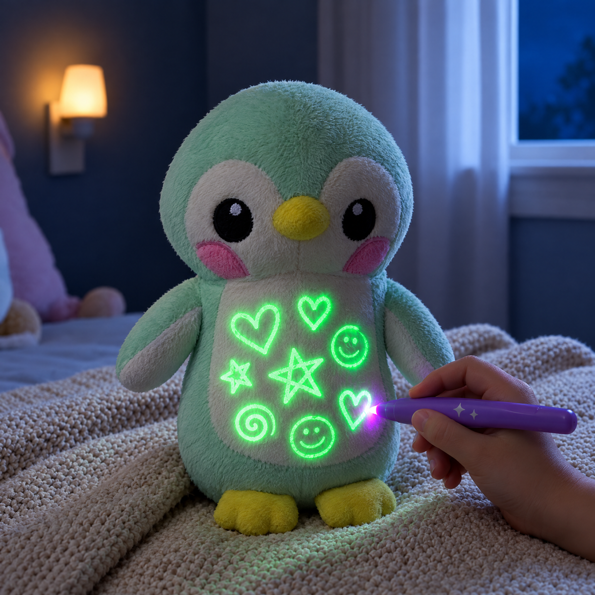 Glimmo™ Draw & Glow Plush