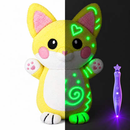 Glimmo™ Draw & Glow Plush